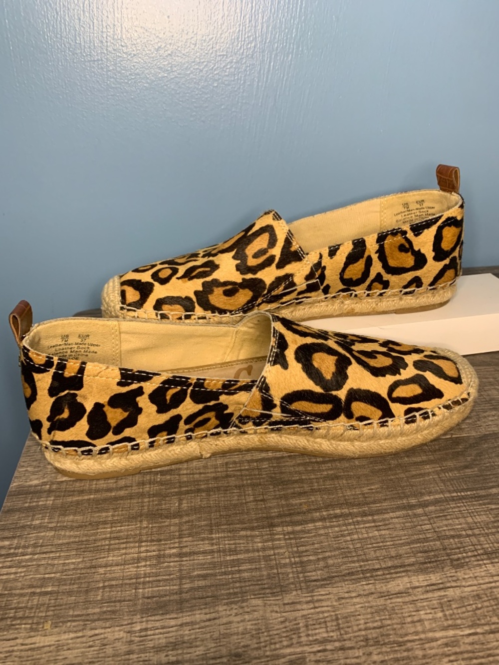 Sam Edelman Khloe leopard espadrilles